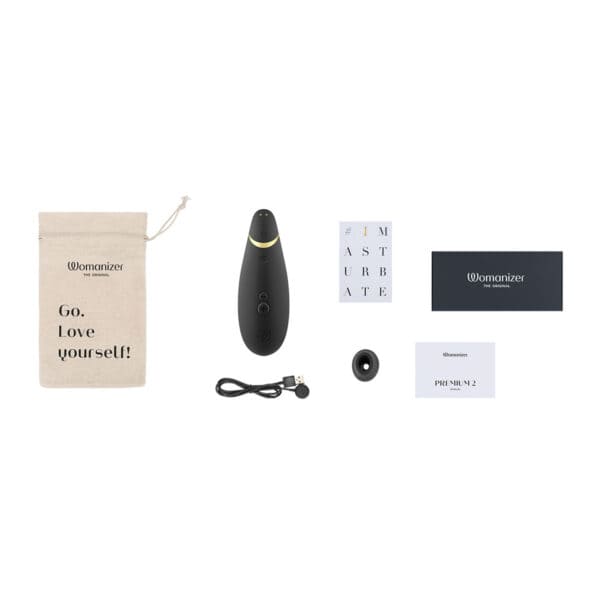 Buy a Womanizer Premium 2  Black vibrator.