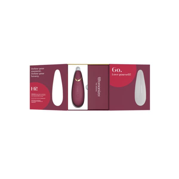 Buy a Womanizer Premium 2  Bordeaux vibrator.