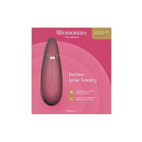 Buy a Womanizer Premium 2  Raspberry vibrator.