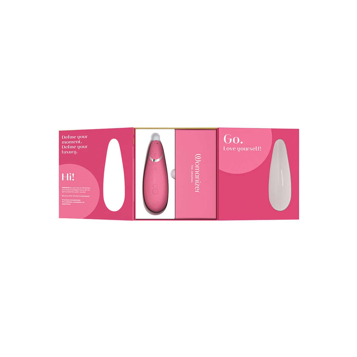 Buy a Womanizer Premium 2  Raspberry vibrator.