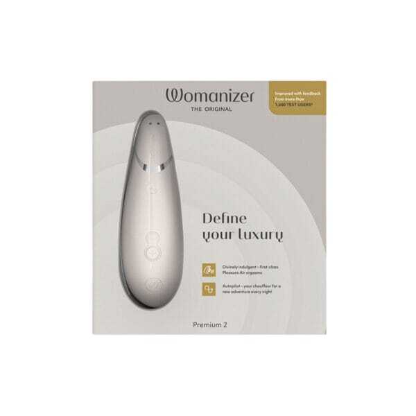 Buy a Womanizer Premium 2  Warm Gray vibrator.