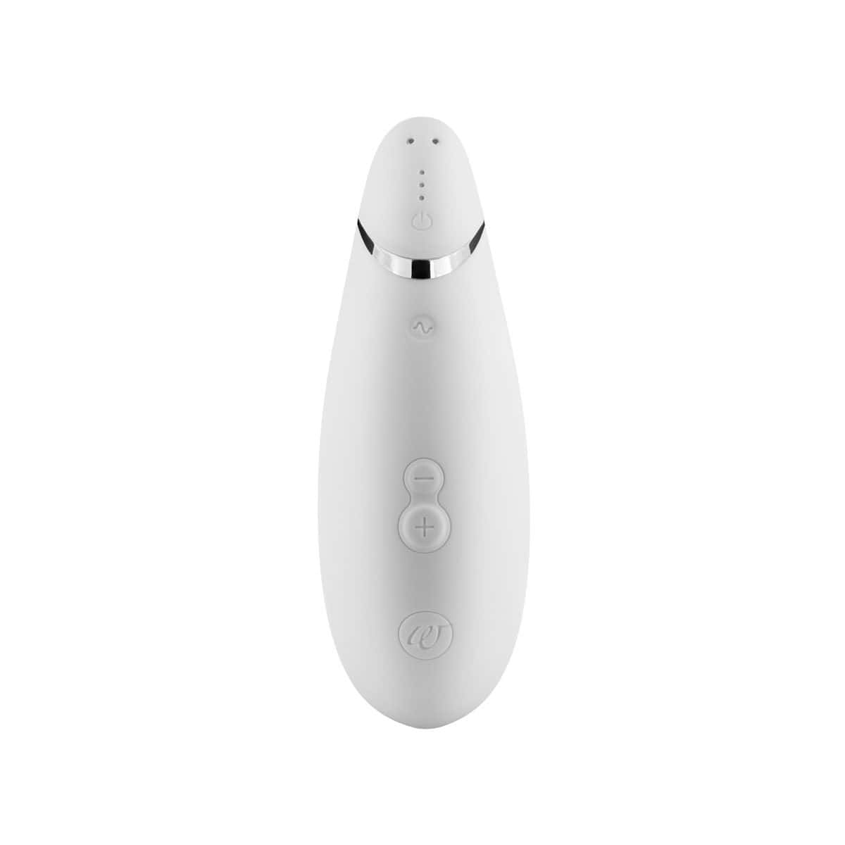 Buy a Womanizer Premium White/Chrome vibrator.