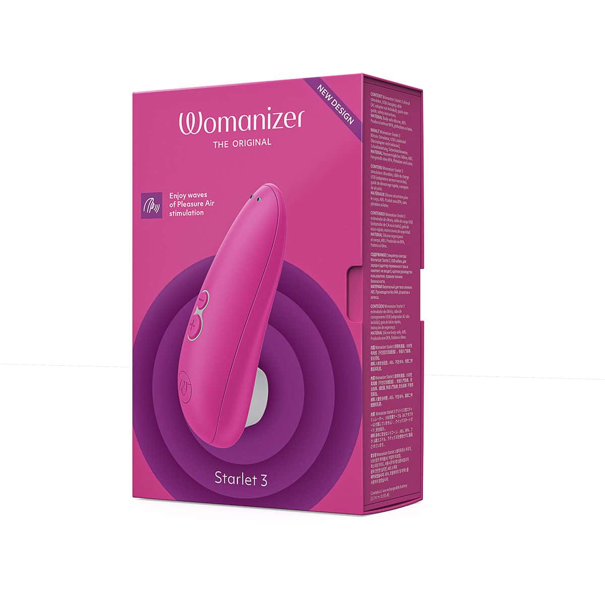 Buy a Womanizer Starlet 3  Pink vibrator.