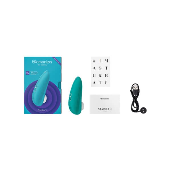 Buy a Womanizer Starlet 3  Turquoise vibrator.