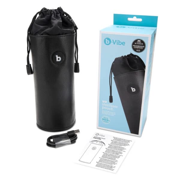 Buy and try  B Vibe Uv Sterilizer Pouch sex toy storage by B-Vibe