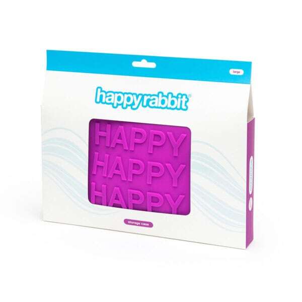 Buy and try  Happy Rabbit Storage Case Large Purple sex toy storage by Happy Rabbit