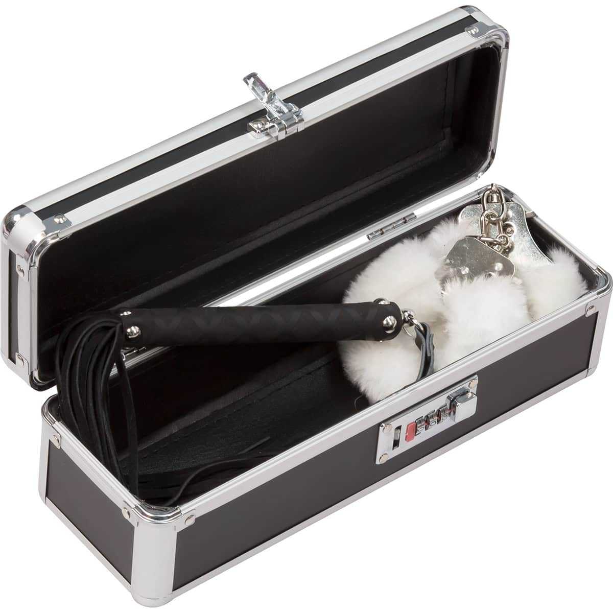 Buy and try  Lockable Toy Box Medium Black sex toy storage by BMS