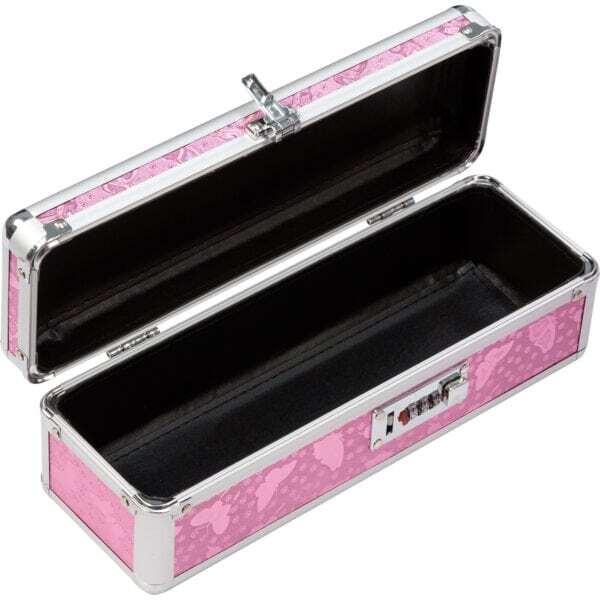 Buy and try  Lockable Toy Box Medium Pink sex toy storage by BMS