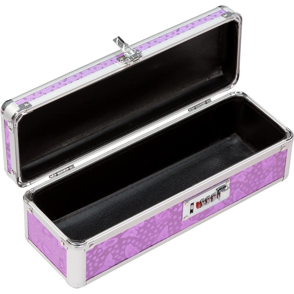 Buy and try  Lockable Toy Box Medium Purple sex toy storage by BMS