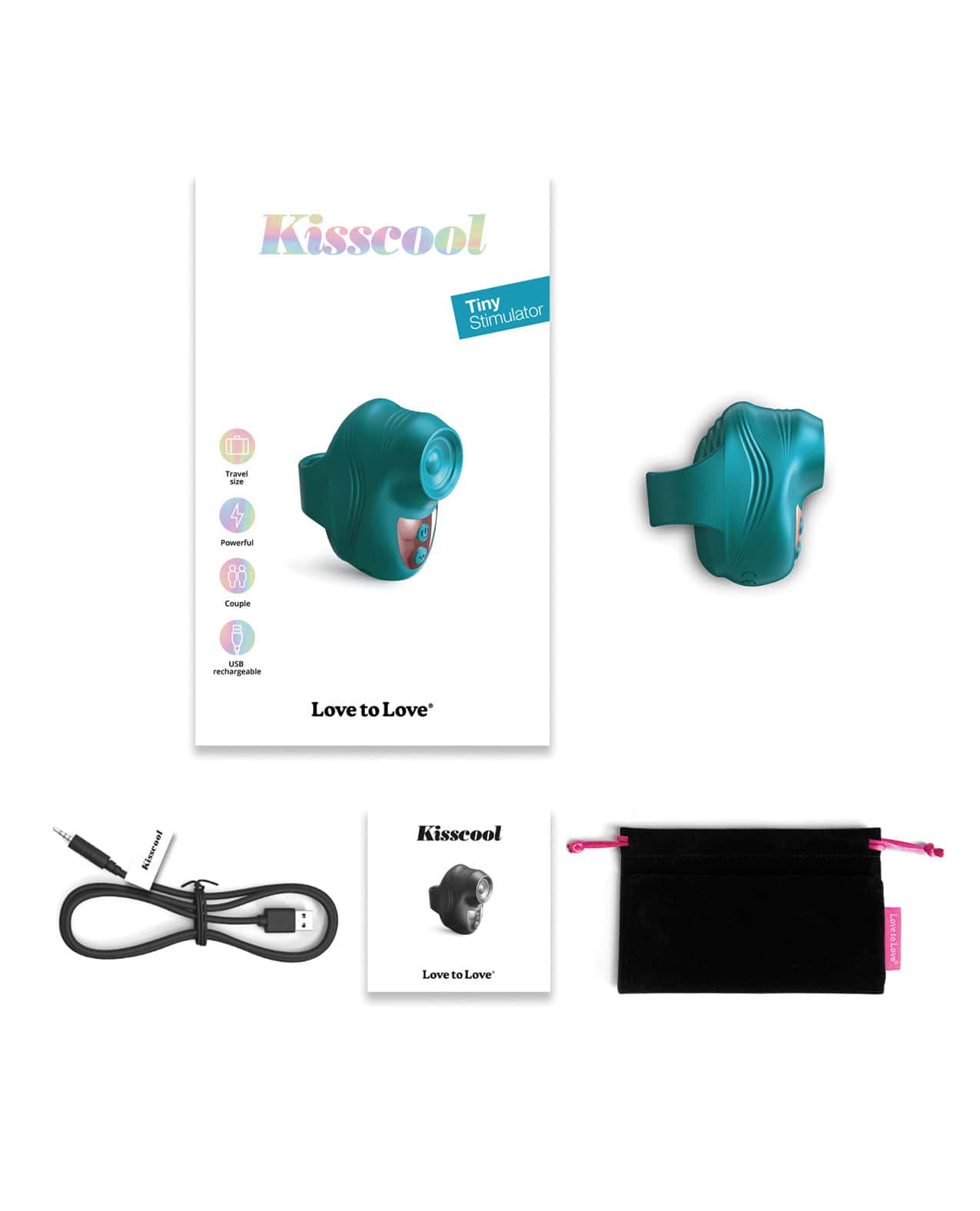 Buy a Love To Love Kisscool Teal Me vibrator.