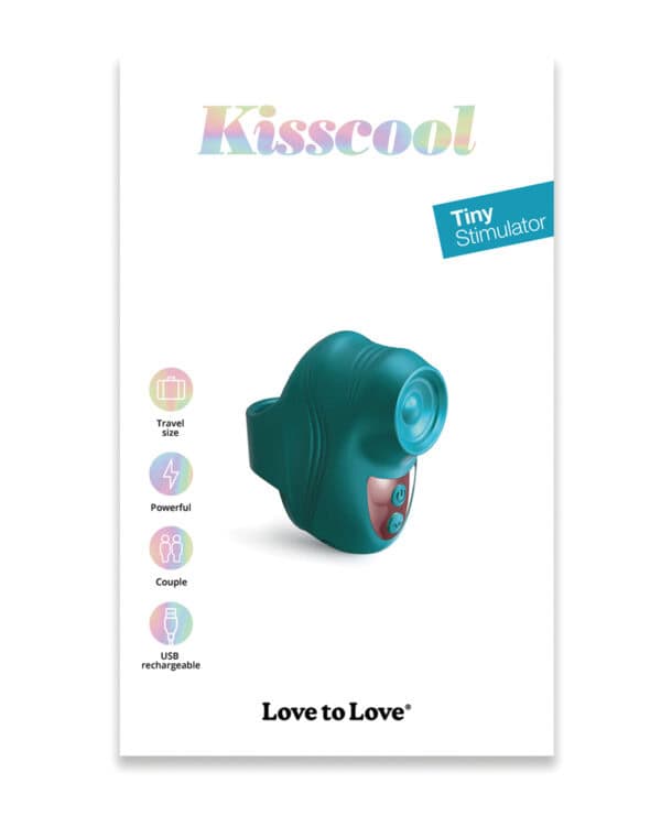 Buy a Love To Love Kisscool Teal Me vibrator.