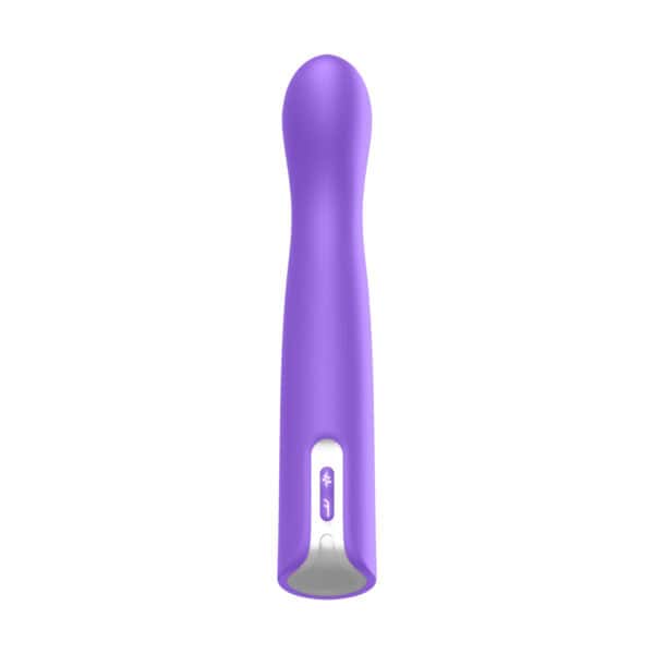 Buy a Luv Inc Gb63 G Spot Vibrator With Moving Beads Purple vibrator.