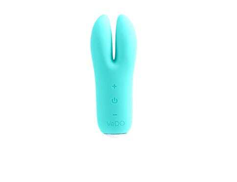 Buy a vedo kitti dual vibe  turquoise vibrator.