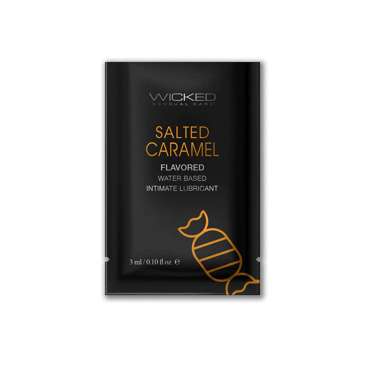 Buy and try Wicked Aqua Salted Caramel Packettes 144ct water based lubricant by Wicked Sensual Care for your next sexual encounter with her.