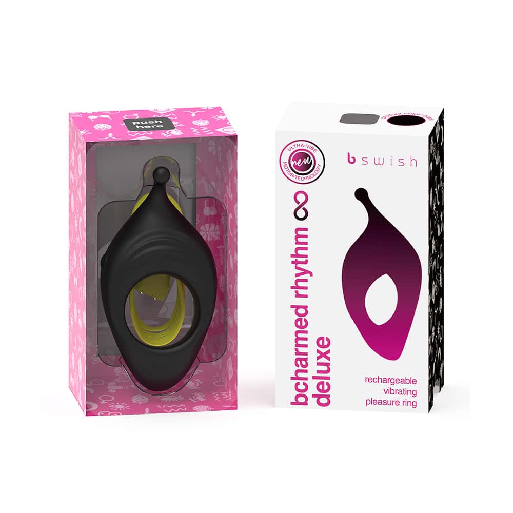 Buy a B Swish Bcharmed Rhythm Infinite Deluxe Black vibrator.