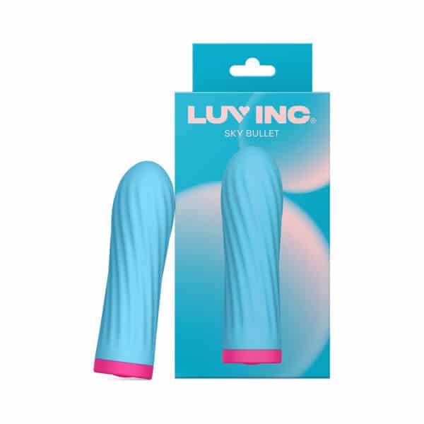 Buy a Luv Inc Sk27: Sky Bullet Blue vibrator.