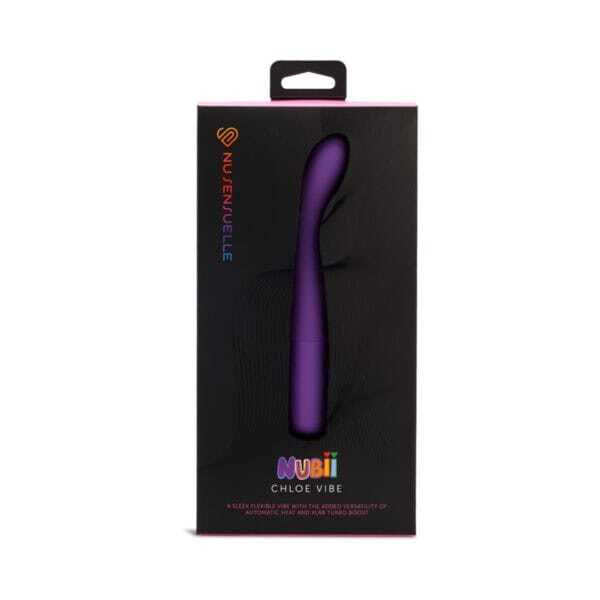 Buy a Nu Sensuelle Chloe Nubii Warming Slim G with Turbo Boost and Heat Purple vibrator.