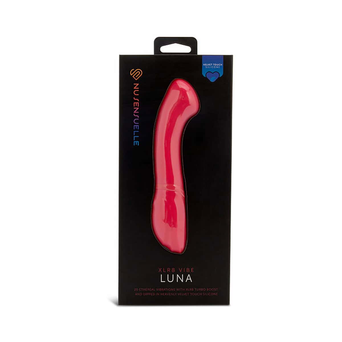 Buy a Nu Sensuelle Velvet Touch Luna Hot Pink vibrator.