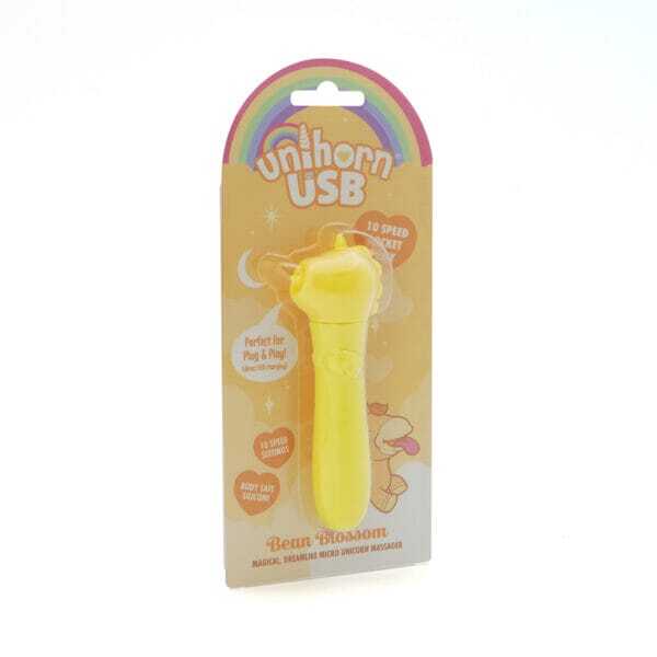 Buy a Unihorn USB Bullet Bean Blossom Yellow vibrator.