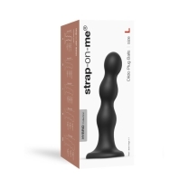 Dildo by Lovely Planet in Black shown for use by Her or Him