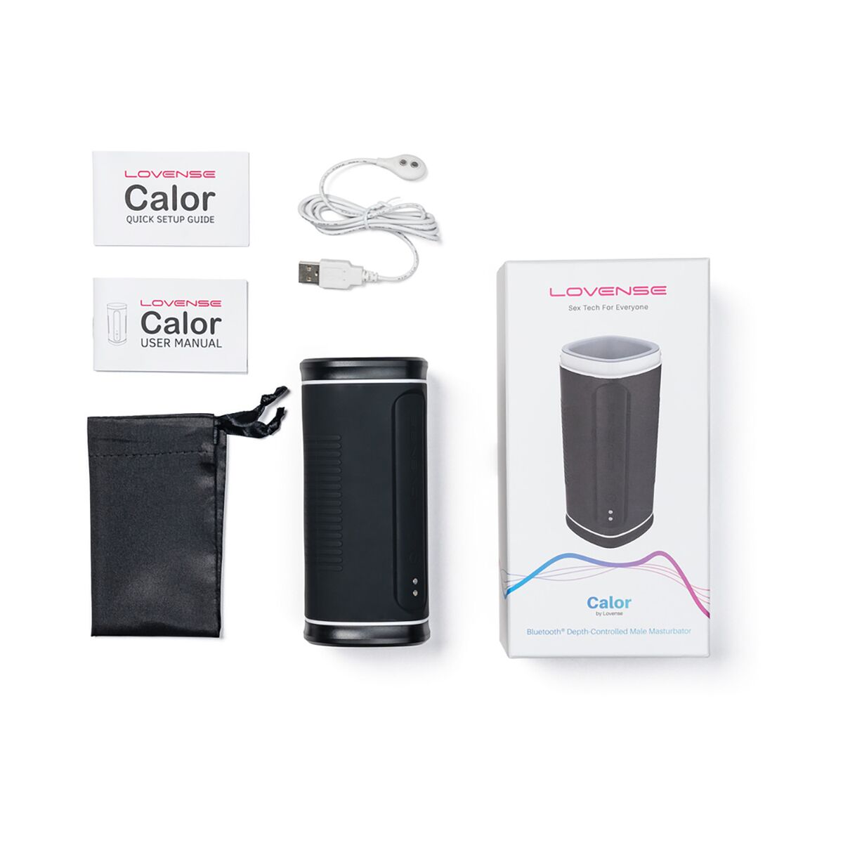 Buy a Lovense Calor Masturbator vibrator.