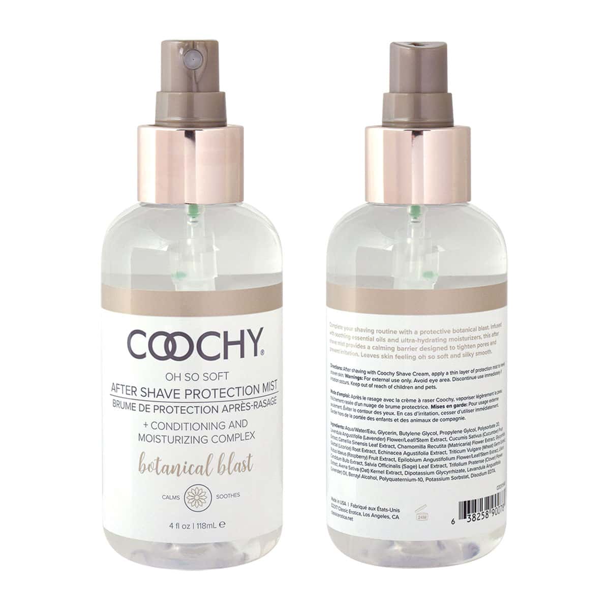 Coochy After Shave Protection Mist 4oz - Botanical Blast intimate cleansers and personal cleansing care by Coochy.