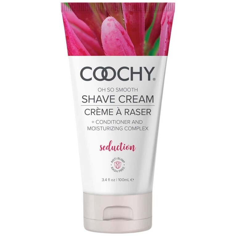 Best Coochy Shave Cream 3.4oz - Seduction her care Coochy shave on sale at herVibrators.com.