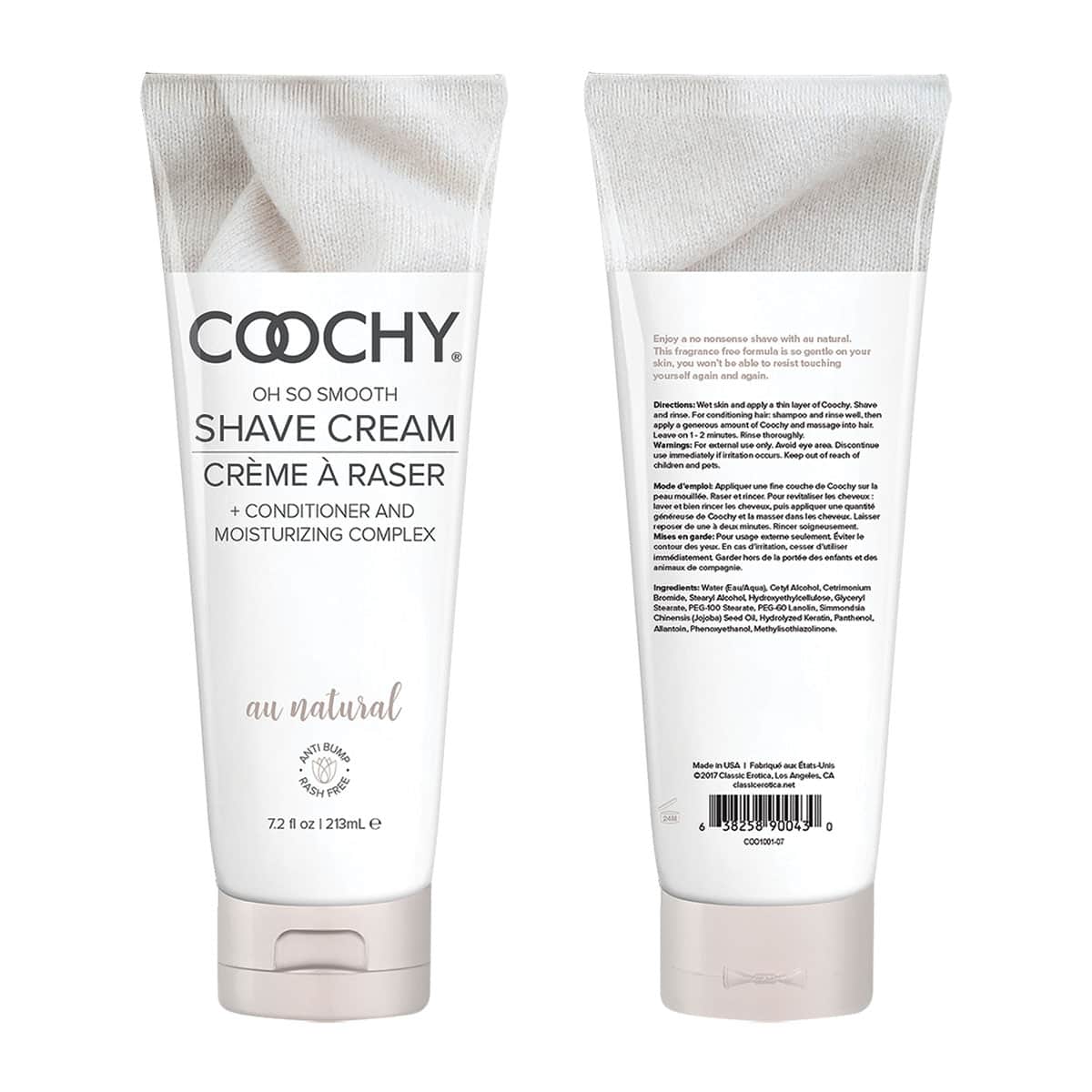 Best Coochy Shave Cream 7.2oz - Au Natural her care Coochy shave on sale at herVibrators.com.