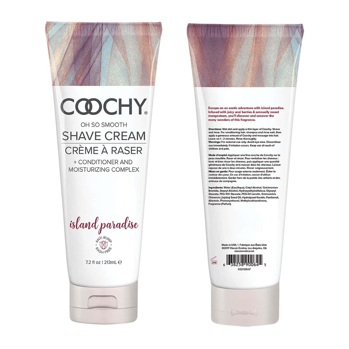 Best Coochy Shave Cream 7.2oz - Island Paradise her care Coochy shave on sale at herVibrators.com.