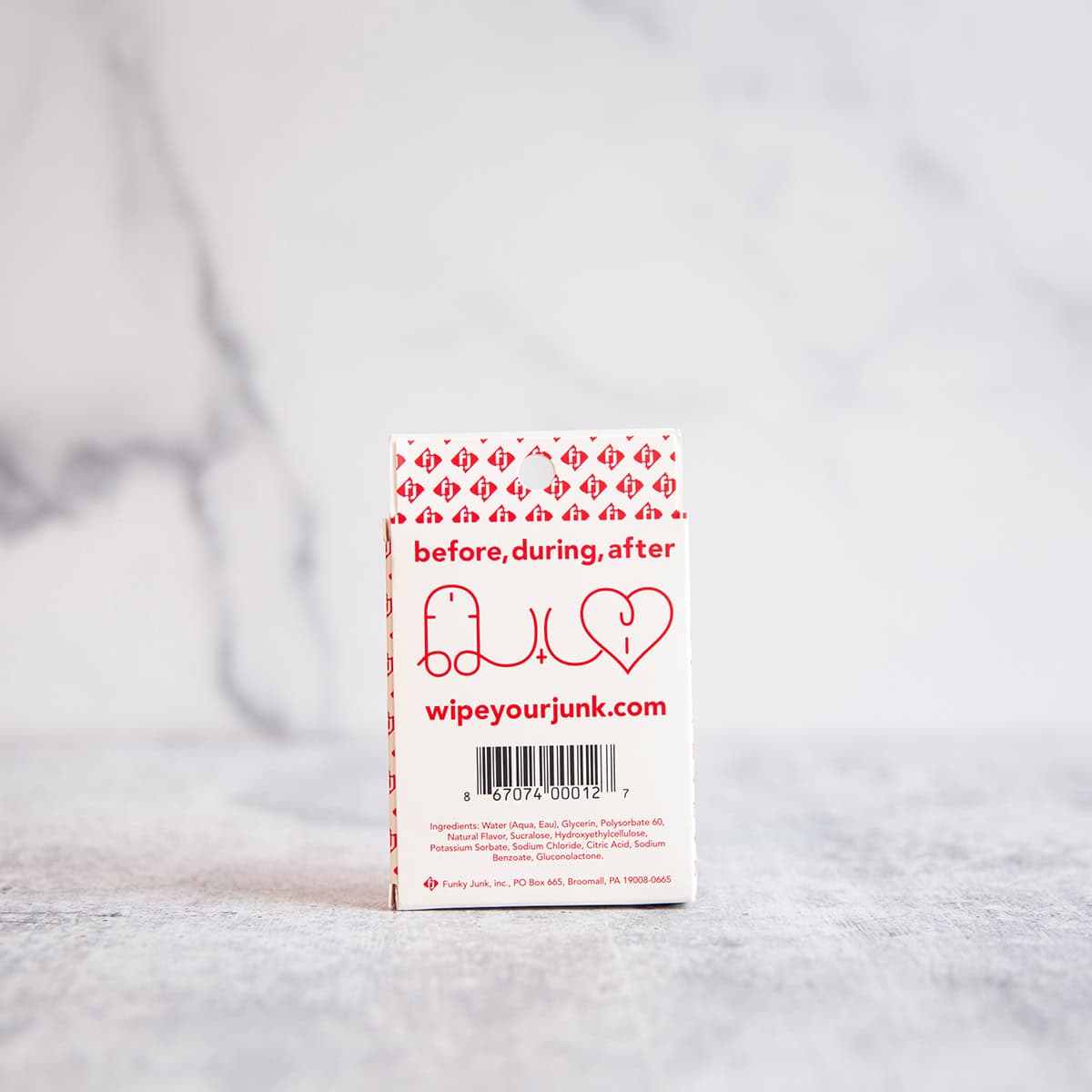 Emojibator Funky Junk Wipes 3ct intimate cleansers and personal cleansing care by Emojibator.