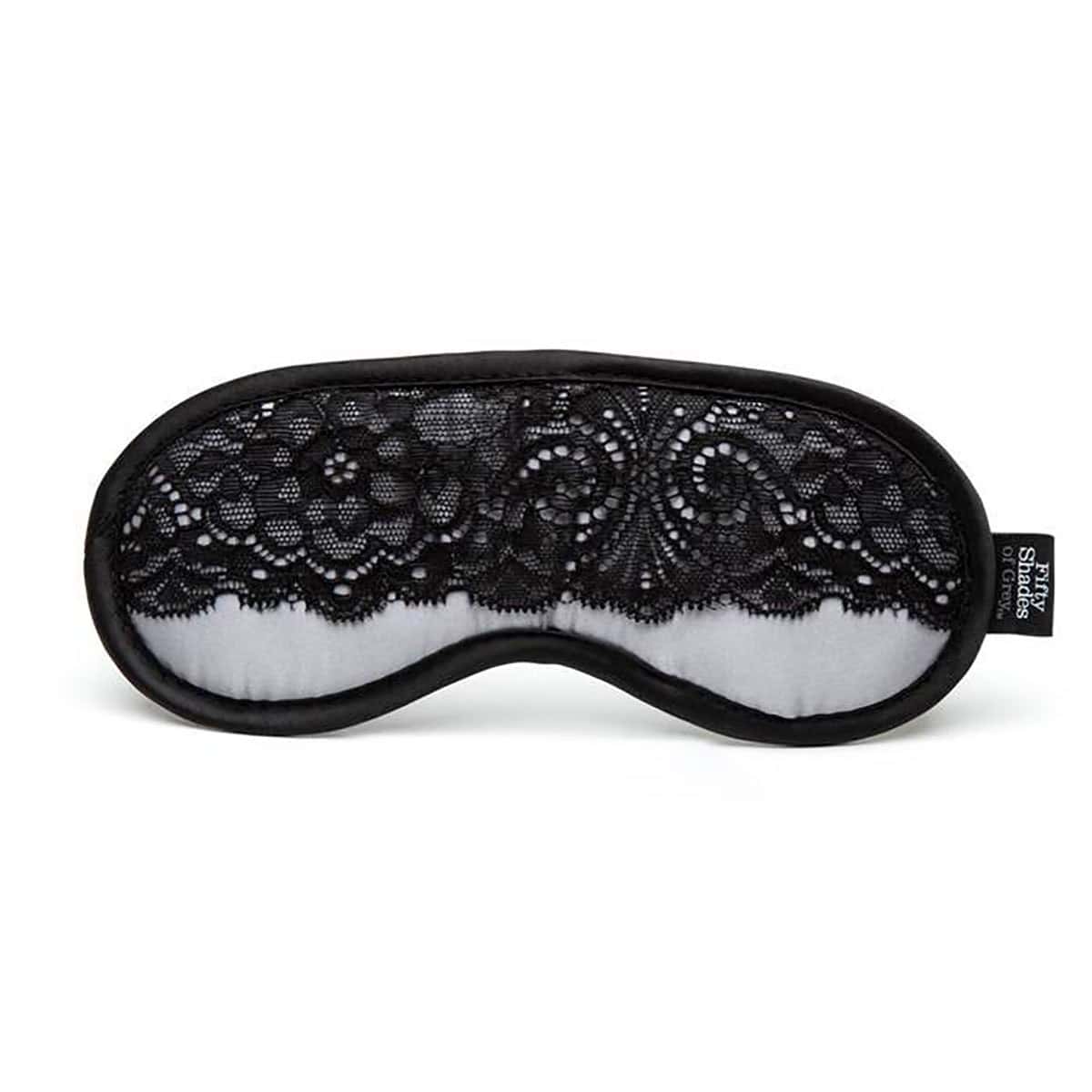 Try wearing this Fifty Shades - Play Nice Satin Blindfold sexy mask made by Fifty Shades of Grey at herVibrators.com now.