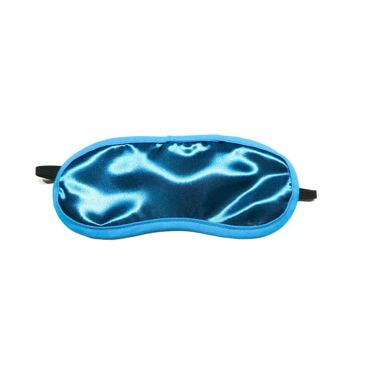 Try wearing this Foxtails Satin Eye Mask - Aqua sexy mask made by Foxtails at herVibrators.com now.