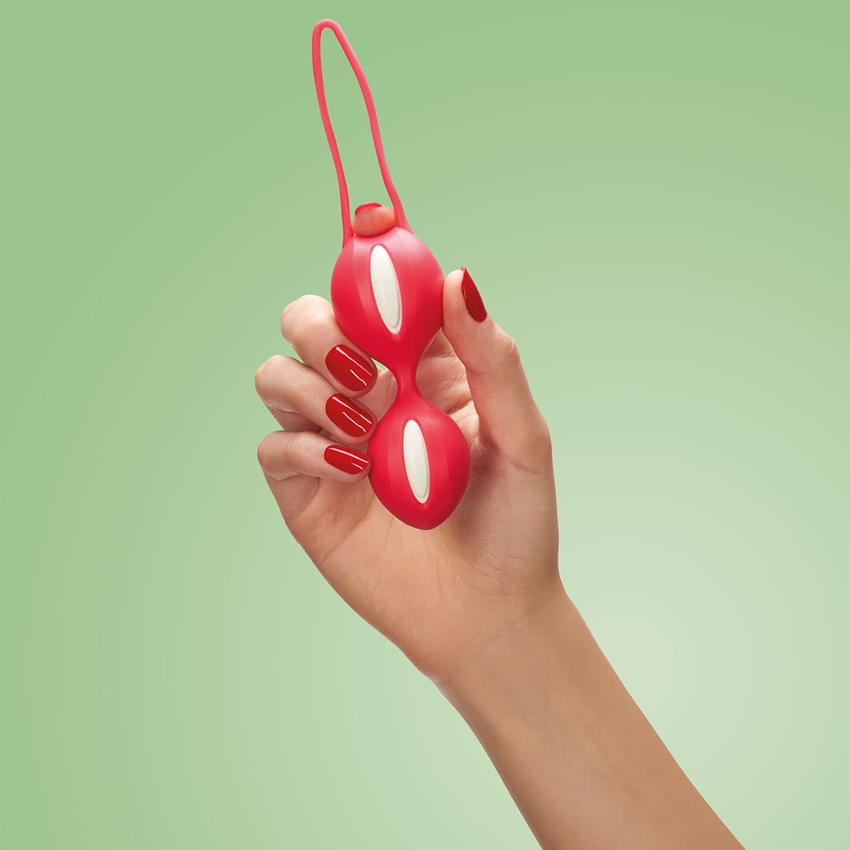 Buy Fun Factory Smartballs Duo White India Red kegel exercise device for pelvic floor muscle strengthening.
