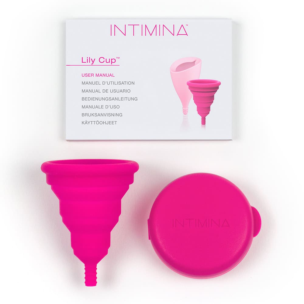 Try a Intimina Lily Cup COMPACT Size B menstrual cup for your next period to see why some women claim this is the best menstrual cup!
