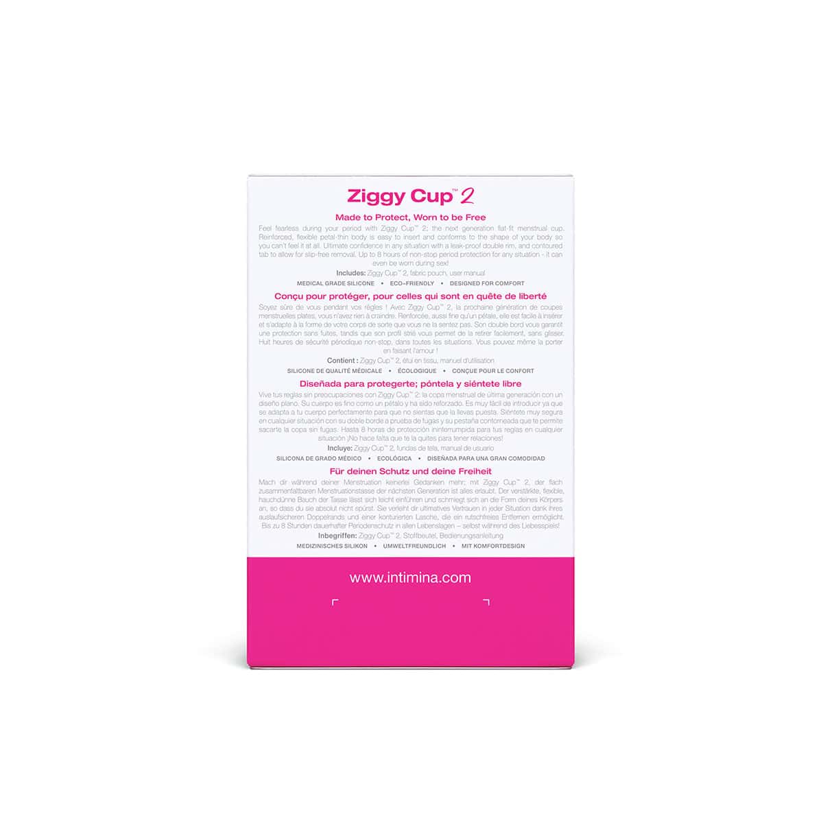 Try a Intimina Ziggy Cup 2 - Size B menstrual cup for your next period to see why some women claim this is the best menstrual cup!
