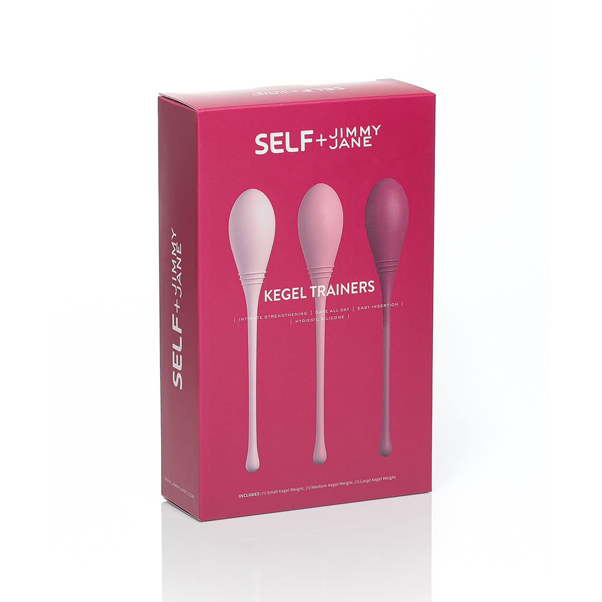 Buy SELF + Jimmyjane Kegel Trainer 3pc Set kegel exercise device for pelvic floor muscle strengthening.