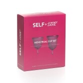 Try a SELF + Jimmyjane Menstrual Cups 2pc Set menstrual cup for your next period to see why some women claim this is the best menstrual cup!