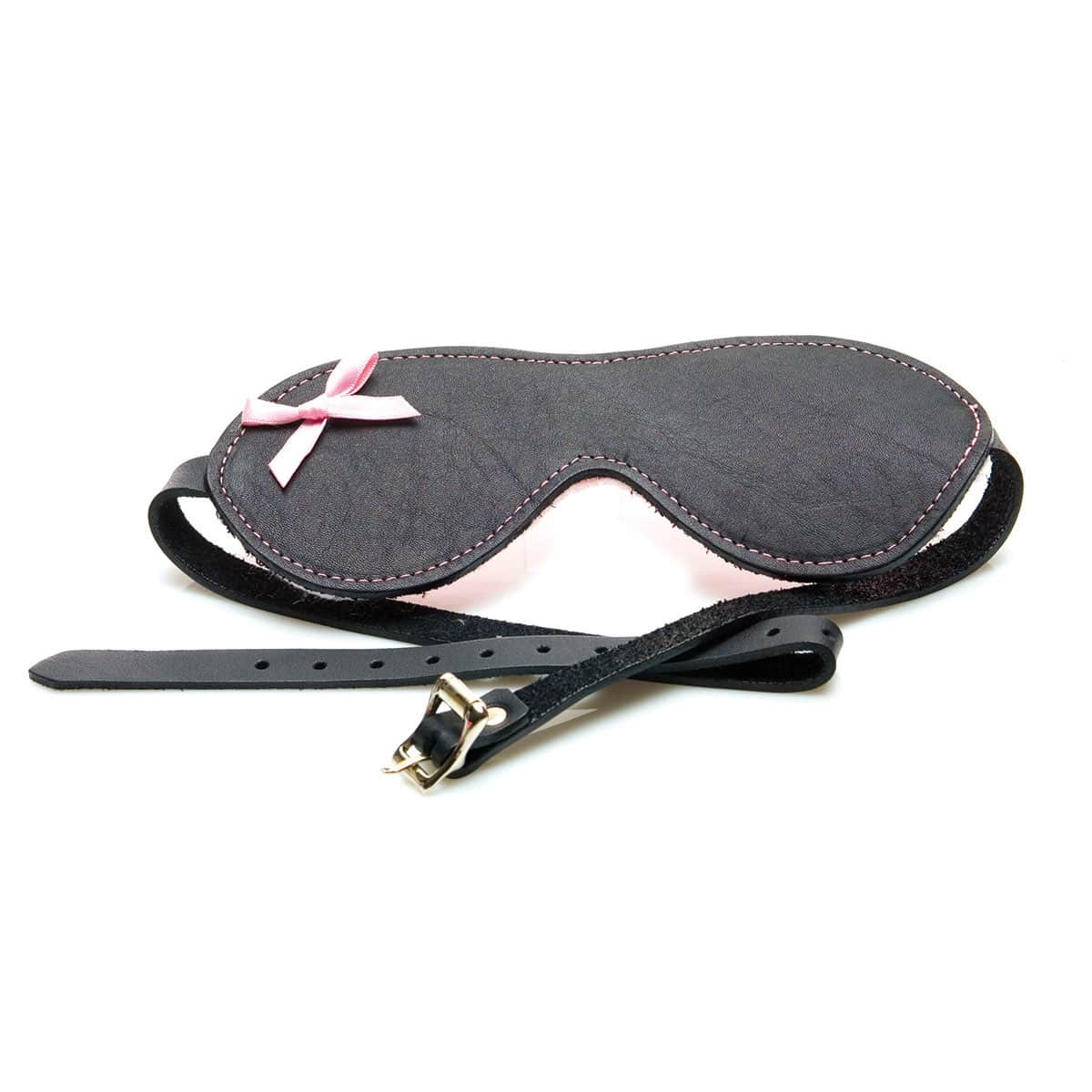 Try wearing this Sex Kitten Leather Buckle Blindfold sexy mask made by Sex Kitten at herVibrators.com now.