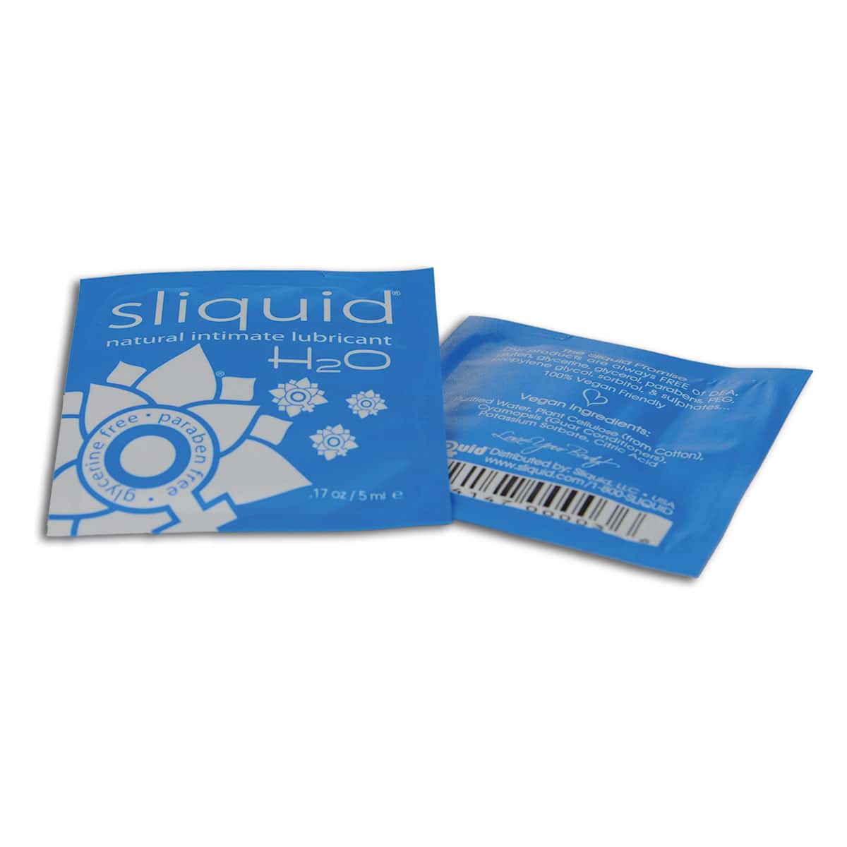 Buy and try Sliquid H2O Foils 200ct water based lubricant by Sliquid for your next sexual encounter with her.
