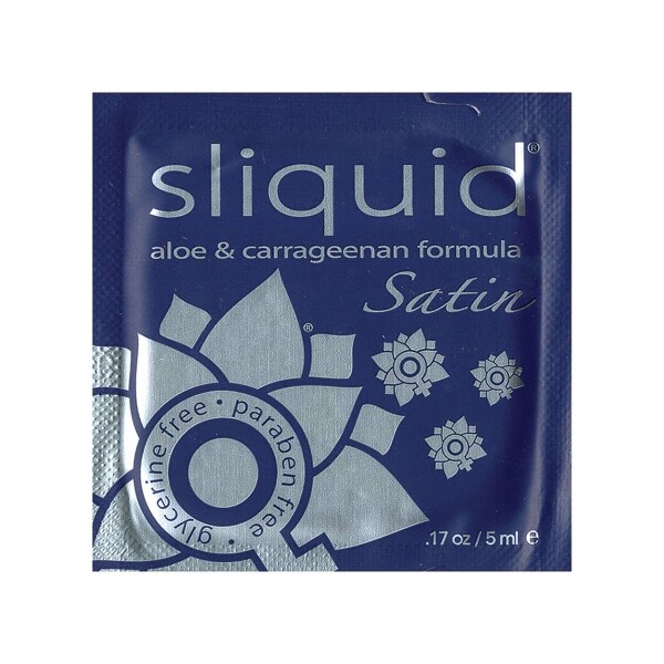 A top choice for Vegans, Sliquid Satin Foils 200ct personal vegan lubricant by Sliquid is for sale at herVibrators.com.