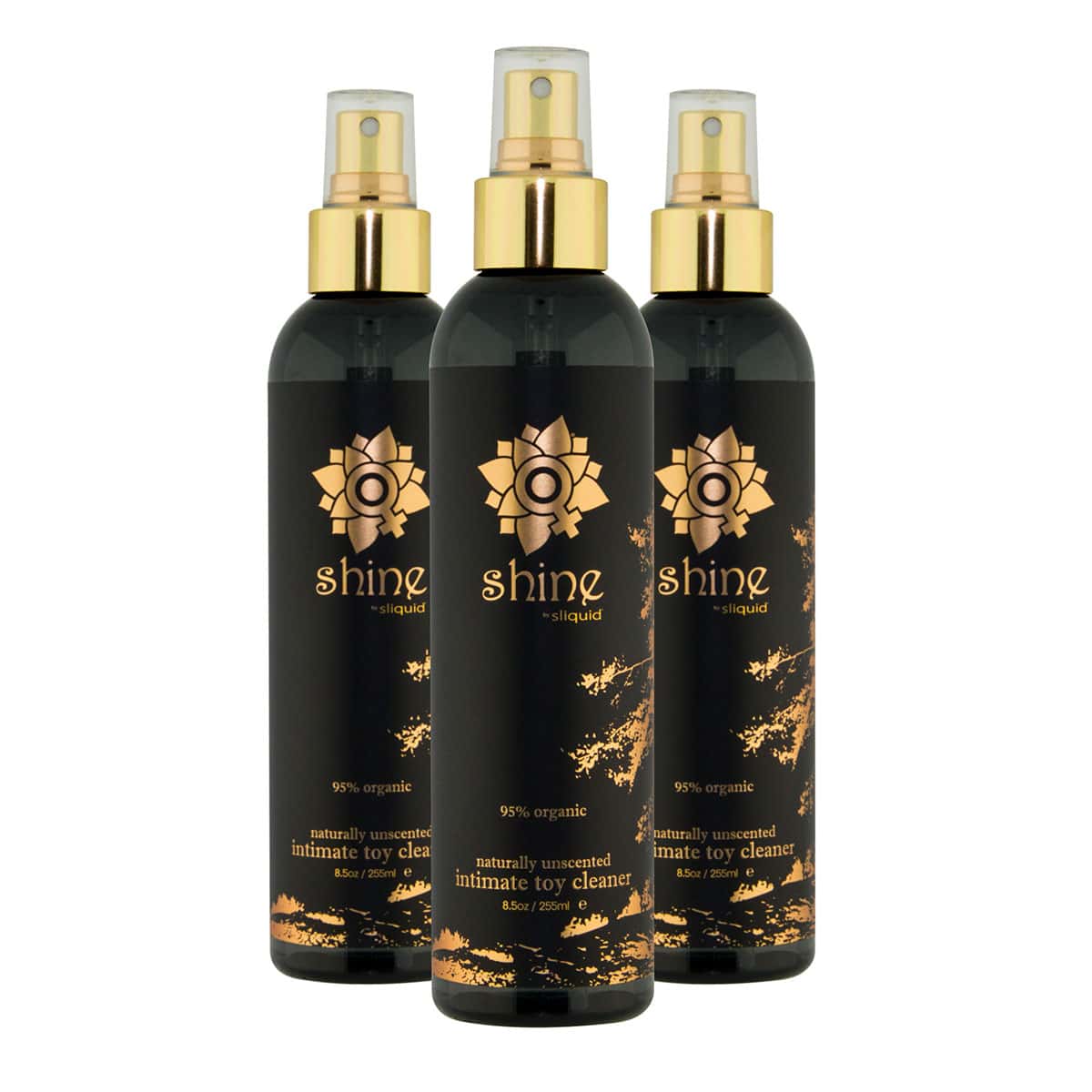A top choice for Vegans, Sliquid Shine Toy Cleaner 8.5oz personal vegan lubricant by Sliquid is for sale at herVibrators.com.