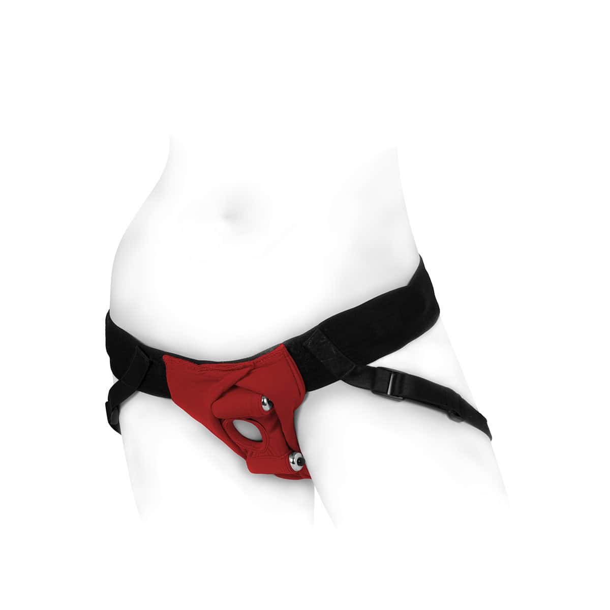 Best SpareParts Joque Harness Red- Size A dildo panties made by SpareParts HardWear on sale at herVibrators.com
