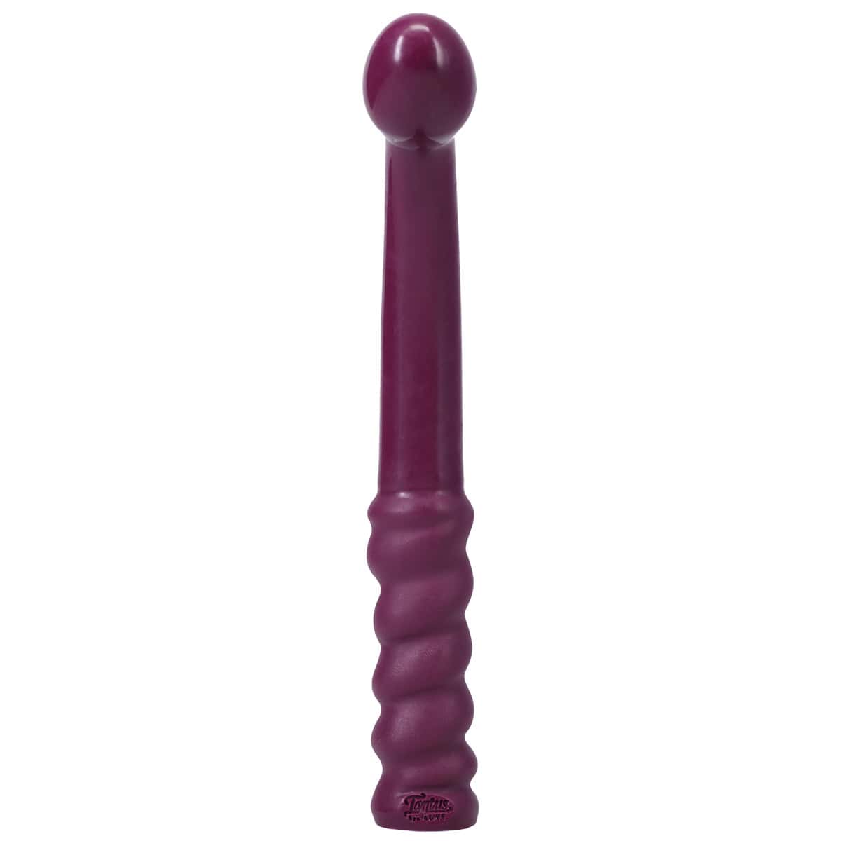 Tantus G Force Handle Dildo Burgundy dildo made by Tantus on sale at herVibrators.com