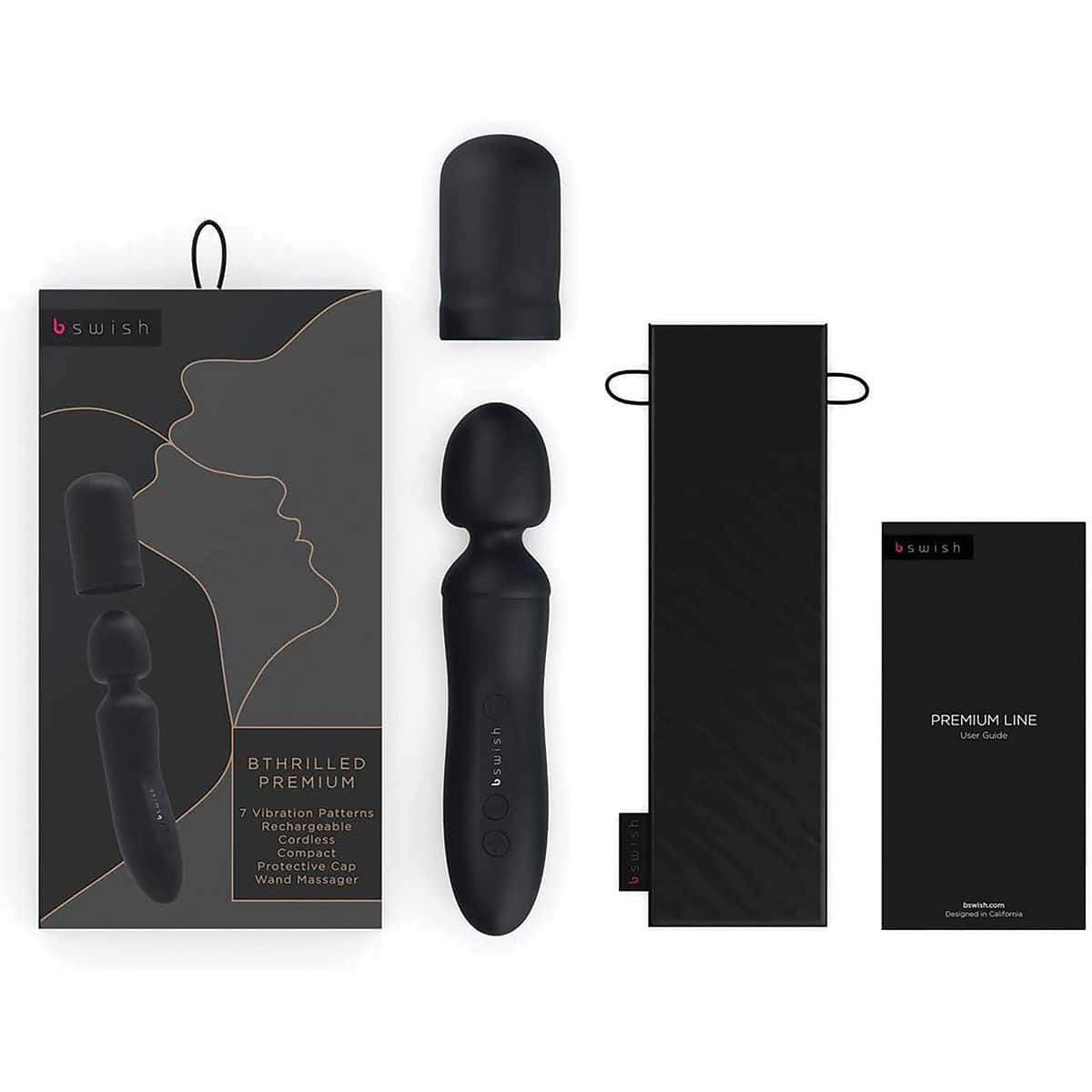 Buy a B Swish Bthrilled Premium  Noir vibrator.