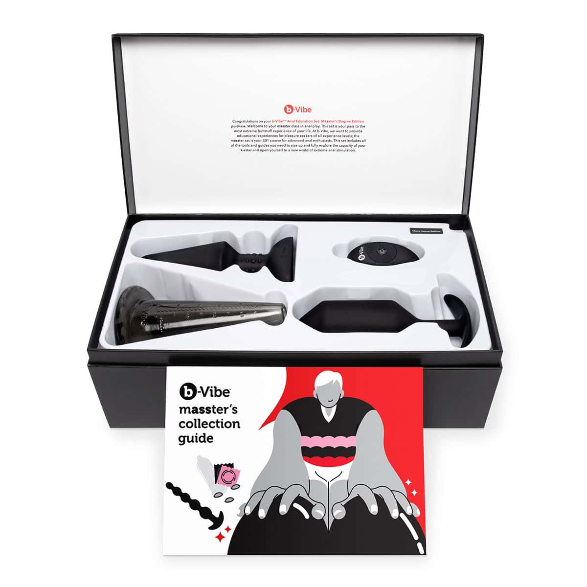 Buy a B-Vibe Anal Education Set: Masster's Degree Edition vibrator.