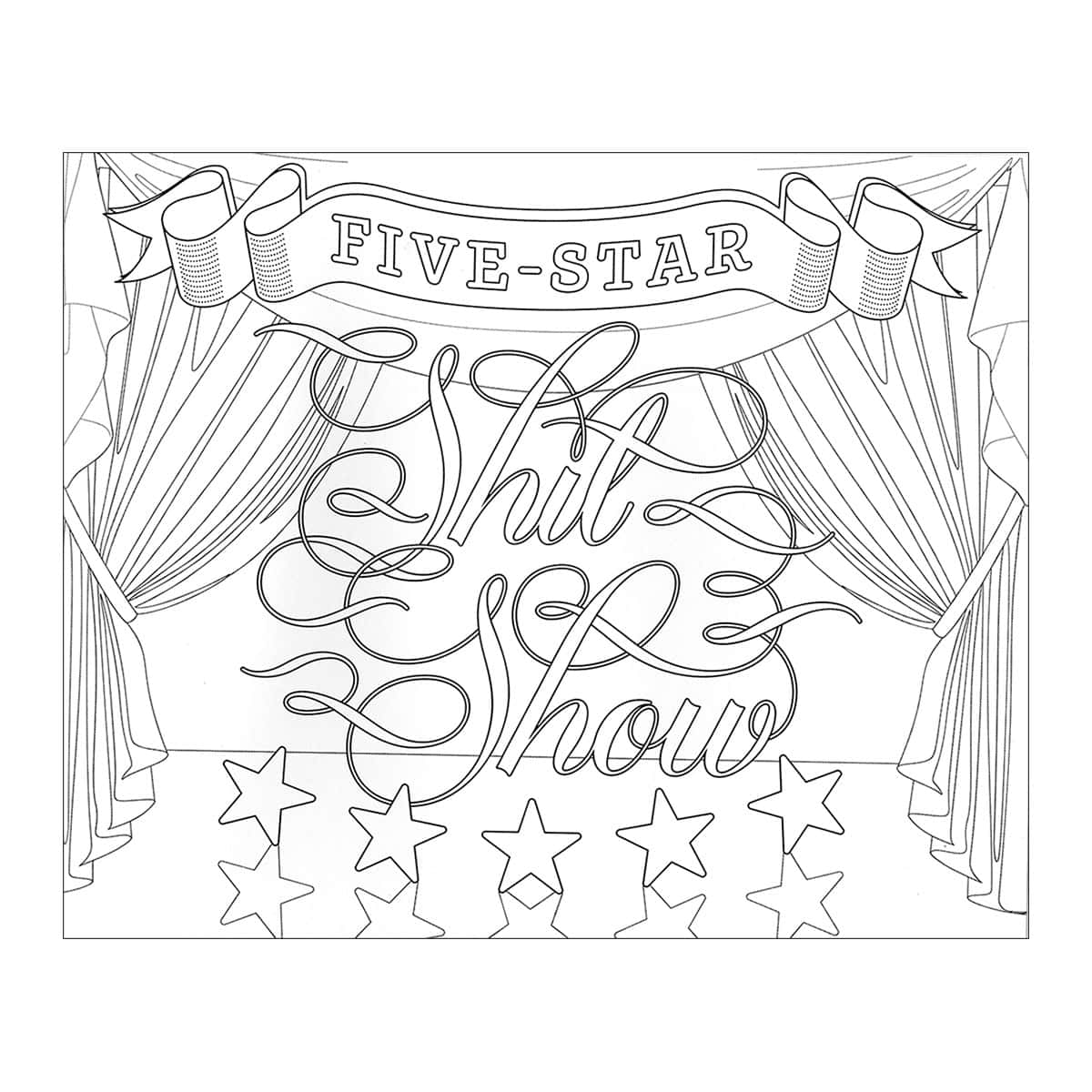 Buy  Calligraphuck F*cking Awesome Coloring Book book for her.