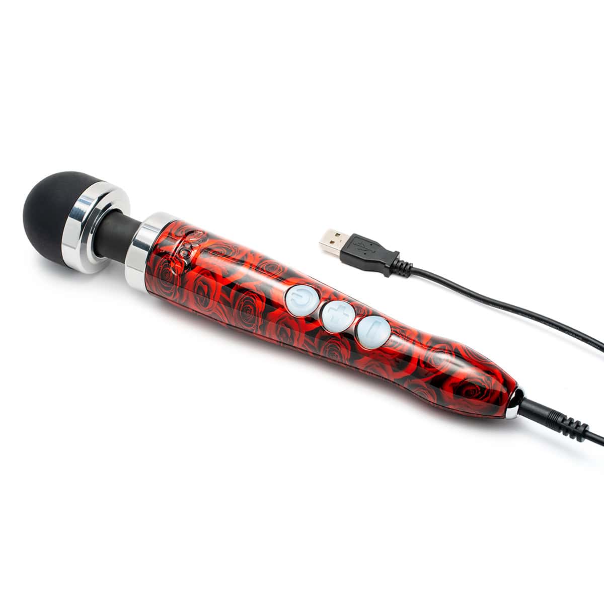Buy a Doxy Die Cast 3R Rechargeable Wand Roses vibrator.