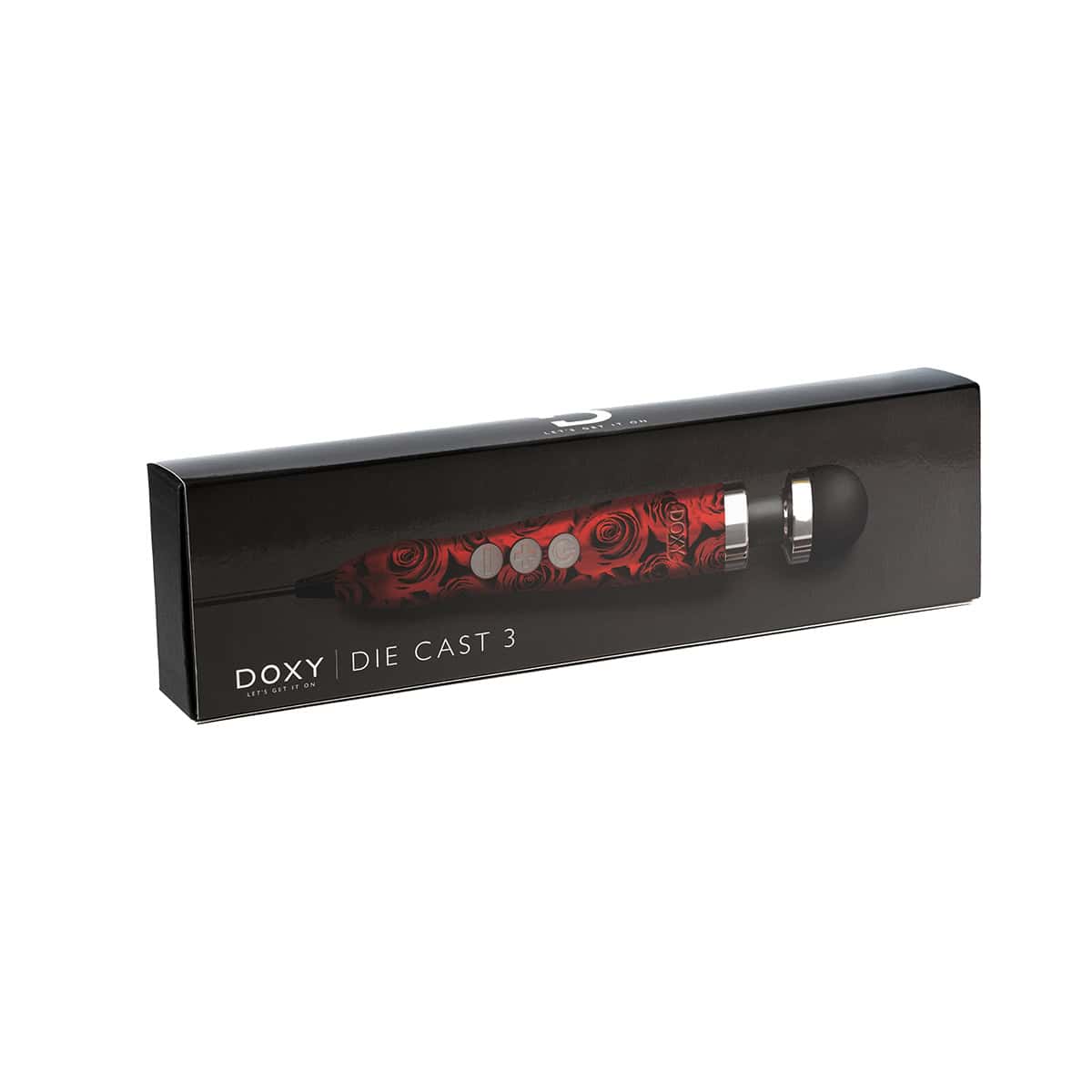 Buy a Doxy Die Cast 3R Rechargeable Wand Roses vibrator.