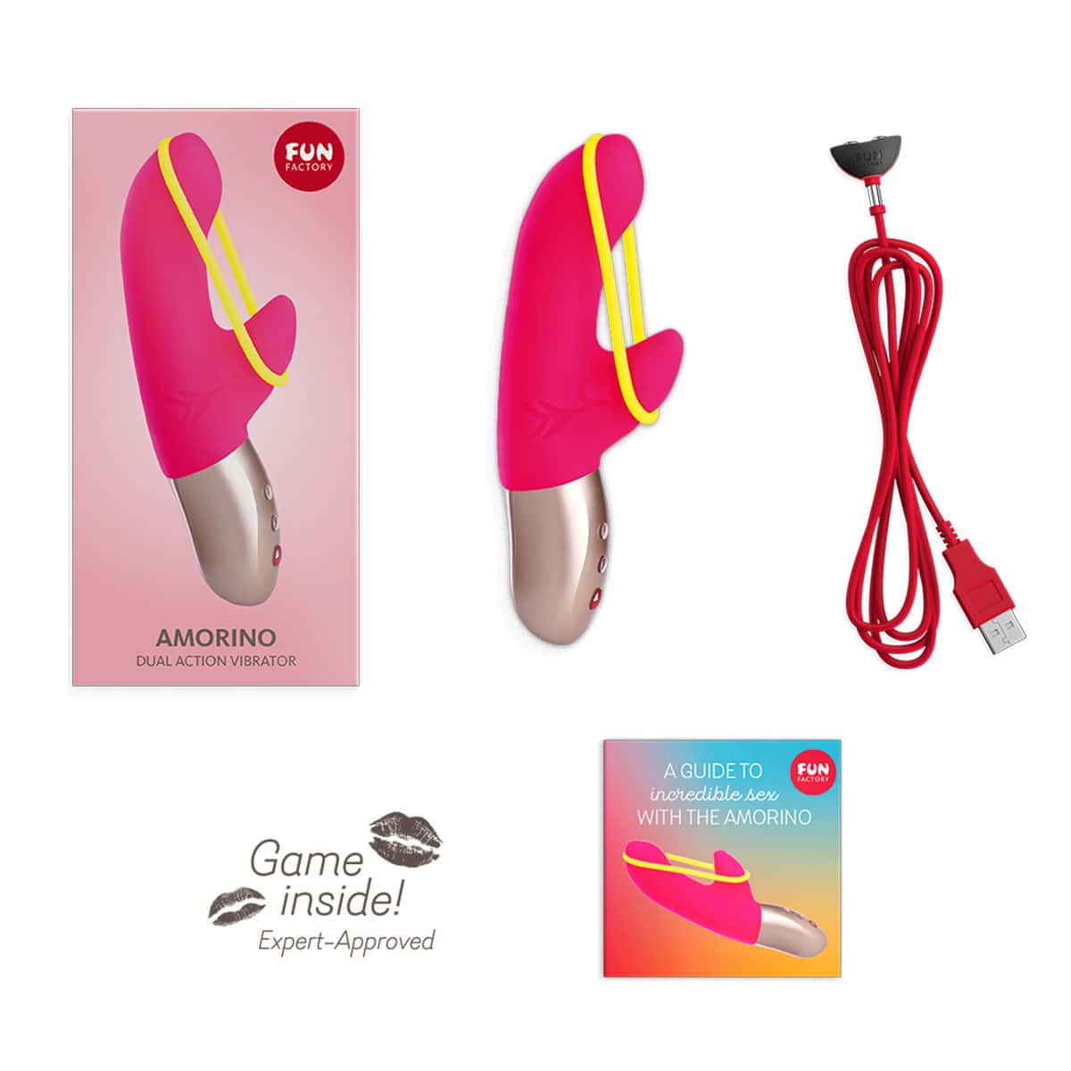 Buy a Fun Factory Amorino   Pink vibrator.