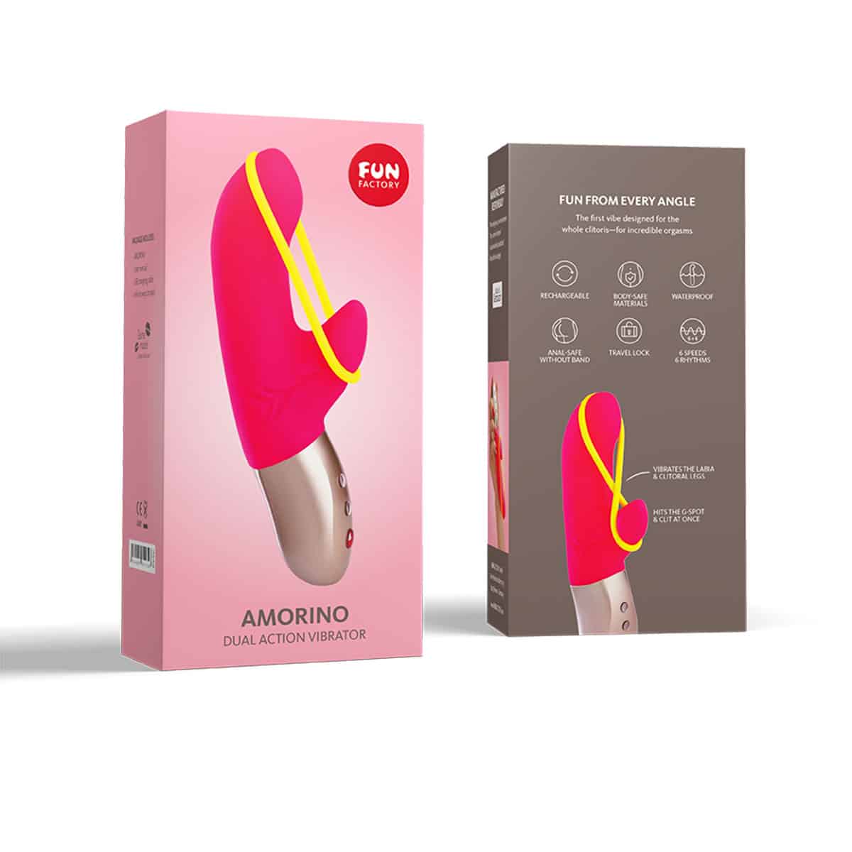 Buy a Fun Factory Amorino   Pink vibrator.